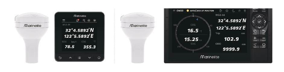 Equipo Marinelite GNSS Navigator.