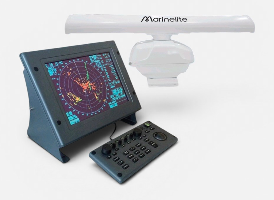 Radar marino Marinelite de 17 pulgadas.