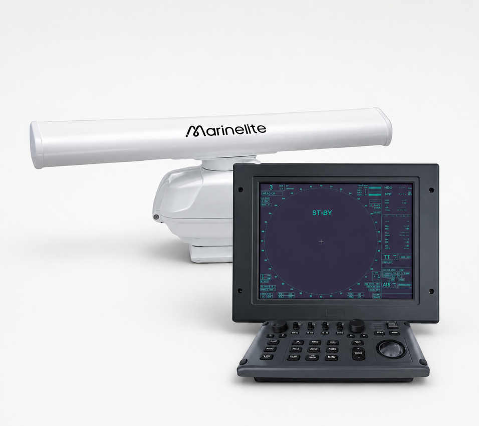 Radar marino Marinelite de 19 pulgadas.